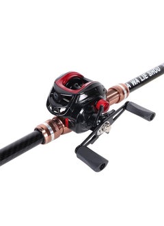 اشتري Baitcasting Reels, New Low Profile Design Baitcaster Fishing Reel, Magnet Braking System, 17+1BB berarings, 17.6 Lbs Carbon Fiber Drag, 7.2:1 Gear Ratio في السعودية