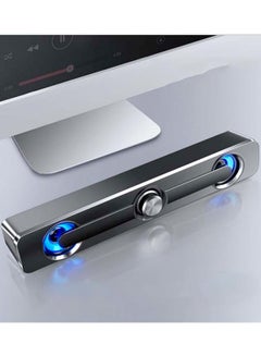 اشتري Computer Speakers Sound Box USB Speaker for Laptop High Quality Wired Subwoofer Sound Bar for Tv PC Laptop Phone MP4,PC SPEAKERS في السعودية