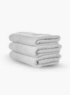 Buy Face towel set, consisting of 3 pieces, white, 30 x 30 cm in Saudi Arabia