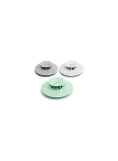 Buy 3pcs Shower Drain Stopper Floor Drain Rubber Circle Silicone Plug for Shower -Multi Color in Egypt