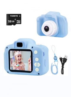 Buy Kids Camera 1080P Camera for 3-12 Year Children with 32G Card in Saudi Arabia