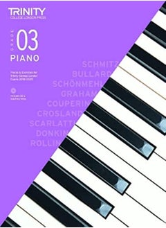 اشتري Trinity College London Piano Exam Pieces & Exercises 2018-2020. Grade 3 (with CD) في الامارات