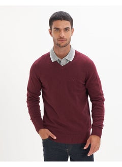 اشتري AE V-Neck Icon Sweater في السعودية