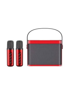 Buy YS219 Bluetooth Karaoke Speaker Wireless Microphone, Echo Adjustment  And Voice Changer in UAE