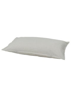 Buy Pillowcase Grey And Striped 50X80 Cm in Saudi Arabia