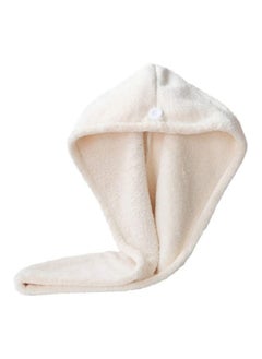 Buy Egyptian Cotton Head Wrap Towel With Button in Saudi Arabia