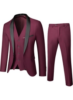 اشتري New Comfortable And Slim Fitting Men's Suit Set في الامارات