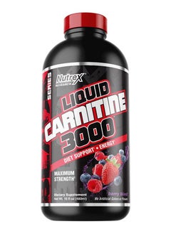 Buy Carnitine Liquid 3000 Berry Blast 480ml in UAE