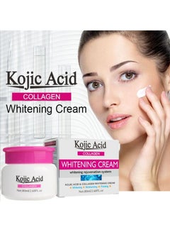 Buy Kojic Acid Collagen Face Body Glowing Cream 80ml in UAE