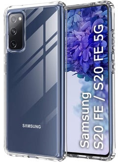 Buy Transparent shockproof case for Samsung Galaxy S20 FE in Egypt