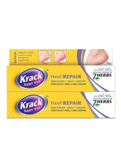 اشتري Heel Repair Ayurvedic Foot Care Cream 25 Gm Pack Of 2 في الامارات