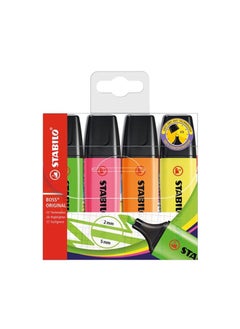 Buy Original Pastel Fluorescent Pen Set 4 Colors Multicolour in Egypt