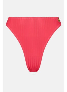 اشتري Women Embroidered Bikini Bottom, Pink في الامارات