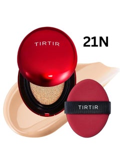 اشتري Mask Fit Red Cushion (21N Ivory) Foundation | Japan's No.1 Choice for Glass skin, Long-Lasting, Lightweight, Buildable Coverage, Semi-Matte (0.63 Fl Oz) في الامارات