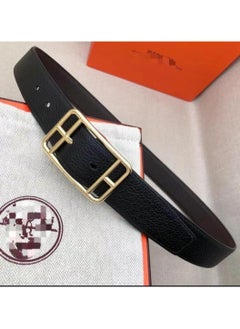 Buy Fashion Brand Belt Luxury Designer Belts Letter Buckle Cowhide Leather Belt Women Classic Formal Dress Jeans in UAE