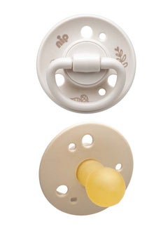 اشتري Organic Cherry Baby Soother, Made Germany, Cherry Shape, Natural Latex Rubber, Eco-Friendly, Brown And Beige, 6M+, Size 2 Pack Of 2 في الامارات