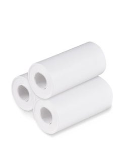 اشتري Thermal Paper Roll 57*30mm Printing Paper for Label Printer Kids Instant Camera Refill Print Paper, Pack of 3 Rolls في الامارات