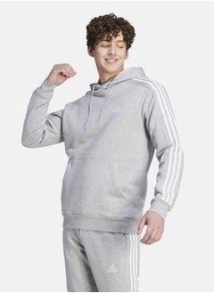 اشتري Essentials Fleece 3-Stripes Hoodie في السعودية