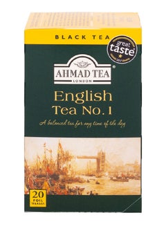 اشتري عبوة شاي إنجليزي تحتوي على 20 كيساً 40غرام في الامارات
