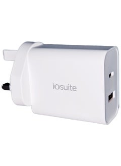 Buy PD45W 2-Port Wall Charger Lightweight & Compact Design. in Saudi Arabia