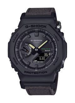 Buy Analog+Digital Solar Nylon Strap Watch GA-B2100CT-1A5 in UAE