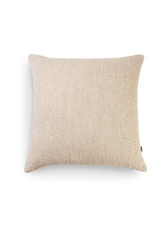 Buy Lotto Textured Filled Cushion 50X50Cm - Natural in UAE