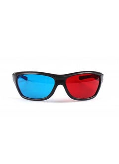 Buy Red And Blue 3D Glasses, 3D Stereoscopic Glasses, ABS Non-Flashing 3D Glasses. (Red + Blue) in Saudi Arabia