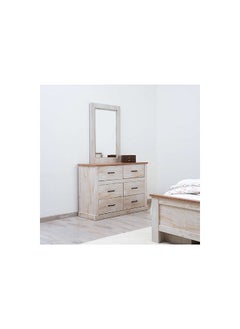 Buy Monaco Dressing Table With Mirror in UAE