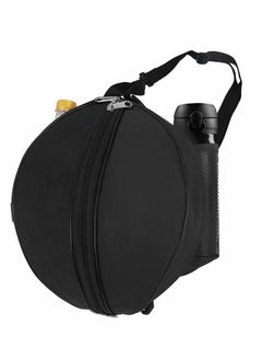 Buy Waterproof Basketball Carrying Bag, Portable Training Sports Ball Holder Bag, Waterproof Basketball Bag with Adjustable Shoulder Strap, Basketball Volleyball Storage Bag (Black) in UAE