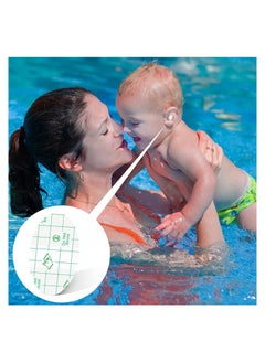 Buy 60 Pieces Baby Waterproof Ear Stickers Ear Covers for Swimming Shower Ear Protectors with Ear Plugs for Kids Newborn Disposable Ear Covers for Shower Surfing Snorkeling and Other Water Sports in Saudi Arabia