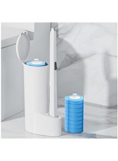 Buy Disposable Toilet Brush with 16 Toilet Brush Refills, Toilet Bowl Cleaner, Disposable Toilet Bowl Brush, Refillable Toilet Brush, Disposable Toilet Brush Refills in Saudi Arabia
