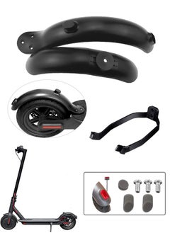 Buy Rear Fender Mudguard Bracket Tail Light Front Fender Scooter Replacement Accessory Support Compatible with Xiaomi M365/ M365 Pro Scooter with Screws and Screw Caps Black in UAE