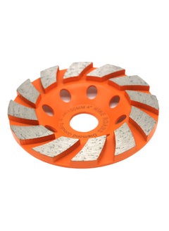 Buy 4 Inch Diamond Grinding Wheel for Hard Concrete, Marble, Fits 20 mm arbor in Saudi Arabia