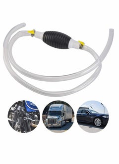 Buy Car Fuel Transfer Pump, Portable Manual Car Fuel Transfer Pump, Gasoline Siphon Hose Siphon Hand Pump for Gasoline Oil Water, Transfer Siphon Pump in Saudi Arabia