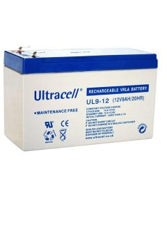 اشتري Ultracell  Sealed Lead Acid Battery 12V 9A  (UL9-12) في مصر