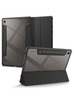 Buy Ultra Hybrid Pro Samsung Galaxy Tab S9 Case Cover 11 inch (2023) with Dual S-Pen Holder  - Black in UAE