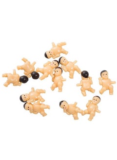 اشتري Mini Plastic Babies With Open Hands Baby Shower Favor Charms 12Ct في الامارات