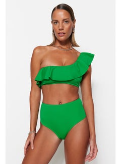 اشتري Green High Waist Bikini Bottom TBESS21BA0057 في مصر