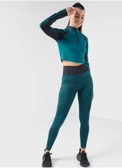 Buy Dvf Gosculpt Wrap Waist Print Leggings in Saudi Arabia