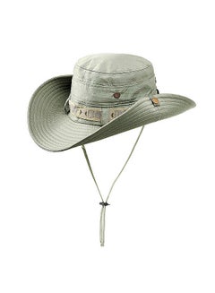 Buy Outdoor Foldable Sun Hat Summer UV Cap Fishing Hunting in UAE