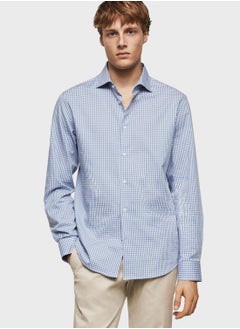 Buy Checked Regular Fit Shirt in Saudi Arabia