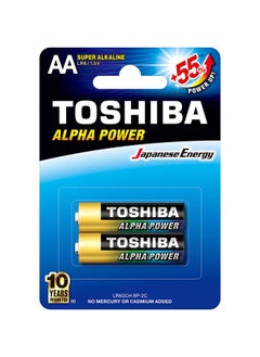 Buy Toshiba Alpha Power LR6GCH BP- 2C AA in UAE