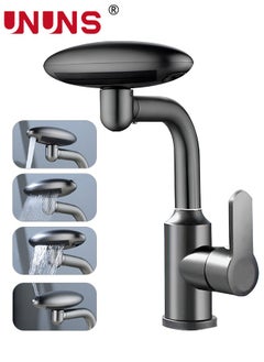 Buy Kitchen Faucet,Touch Single Hole Stainless Steel Kitchen Sink Faucets,Modern Single Handle Faucets For Kitchen Sinks,4 Function,Grey in Saudi Arabia