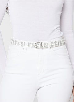 Buy Logo Allocated Hole Belt in UAE