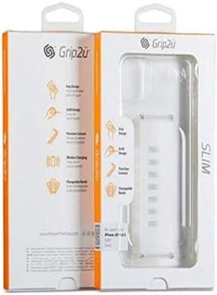 Buy Grip2U back cover with handle for XS Max, transparent in Saudi Arabia