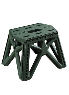 Buy Portable Folding Stool More Sturdy Collapsible Telescoping Foldable Camping Stool for Adults for Outdoor Fishing Hiking Gardening Travel BBQ Green 31 x 27 x 23.5 cm in Saudi Arabia