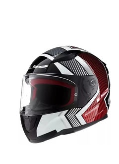 Buy LS2 HELMET FF353 RAPID Full Face Racing Helmet - Size XL - Color Extra White Red in Egypt