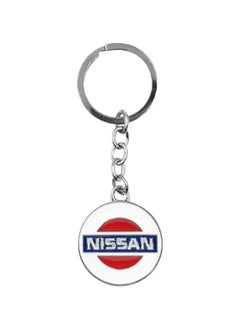 Buy NISSAN Logo Metal Car Keychain Key Ring 1 PCS in Saudi Arabia