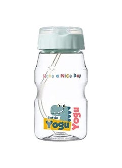 Buy Komax Tritan Yogu Yogu Strawwater bottle 460ml Mint in UAE