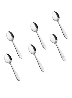 Buy Japanese stainless steel tea spoon set 6 pieces in Saudi Arabia